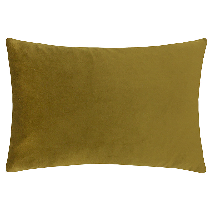 Contra olive reversible cushion image