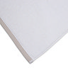 Contrast Border White and Mocha Towel