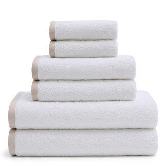 Contrast white set of 6