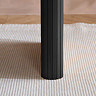 Copenhagen Oval Black dining Table