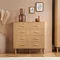 Copenhagen Wooden 5 Drawer Chest - Oak main image