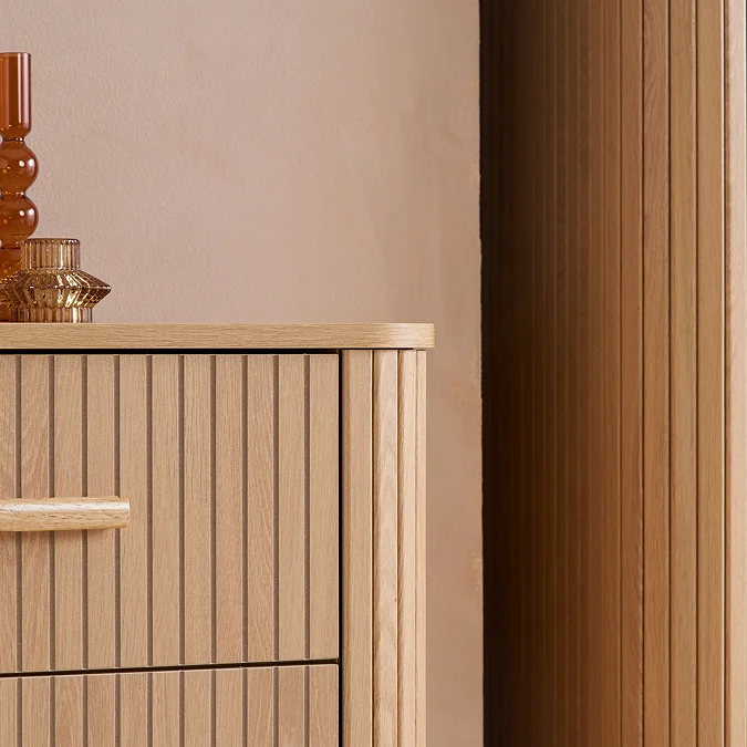 Copenhagen Wooden 5 Drawer Chest 2