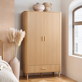 Copenhagen Wooden Wardrobe - Oak main image