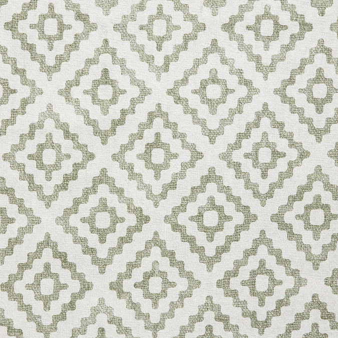 Coral Rug in green close up of pattern image 6