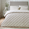 Corded Leaves Champagne Bedspread