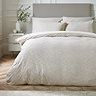 Corded Leaves Champagne Duvet