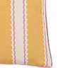 Ochre and Pink cordelia cushion