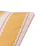Ochre and Pink cordelia cushion