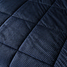 Cosy Cord coverless duvet navy texture image 1