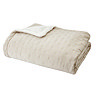 Nori Bedspread Cream Folded