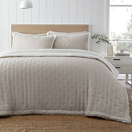 Cosy Nori Sherpa Bedspread