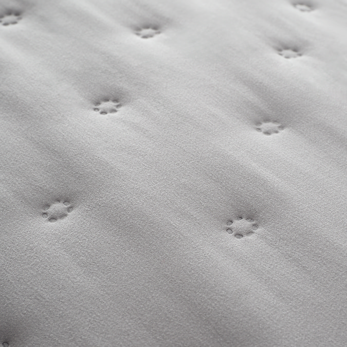 Nori Bedspread Grey Pattern