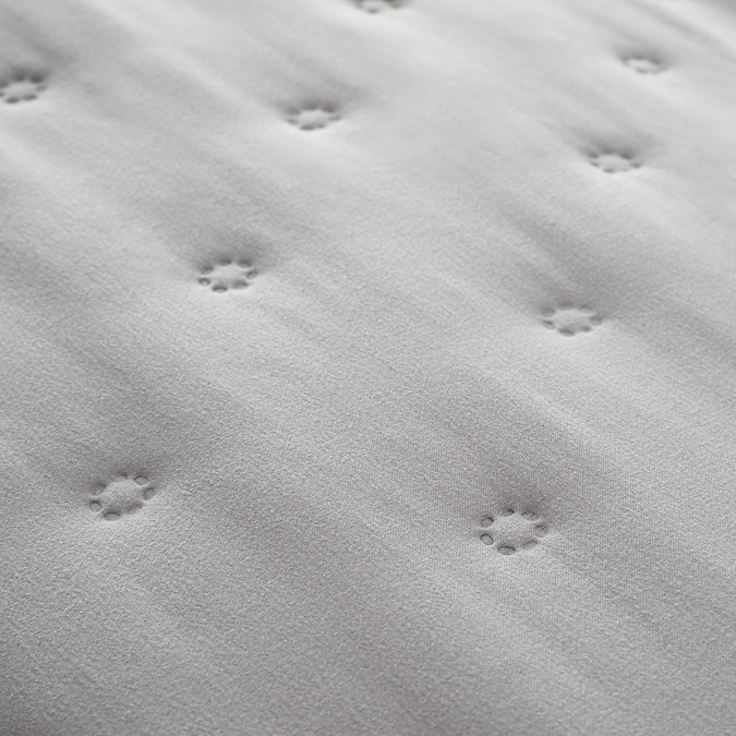Cosy Nori Sherpa Duvet Silver Pattern