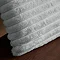 Cosy ribbed fleece cushion image 2