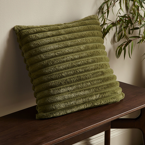 Cosy Ribbed olive image 1