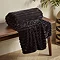 Cosy ribbed throw image 1