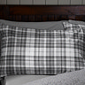 Sherpa Check Grey Pillow