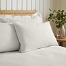 Cotton Percale 200TC Extra Deep Fitted Sheet - Cream carousel image