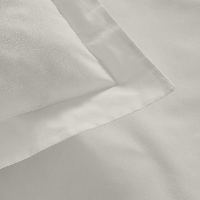 Cotton Percale 200TC Extra Deep Fitted Sheet - Cream carousel image