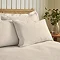 Cotton Percale 200TC Extra Deep Fitted Sheet - Natural carousel image