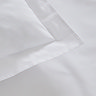 Cotton Percale 200TC Extra Deep Fitted Sheet - White carousel image