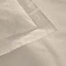Cotton Percale 200TC Oxford Pillowcase Pair - Natural carousel image