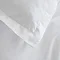 Cotton Sateen 400TC Deep Fitted Sheet - White carousel image