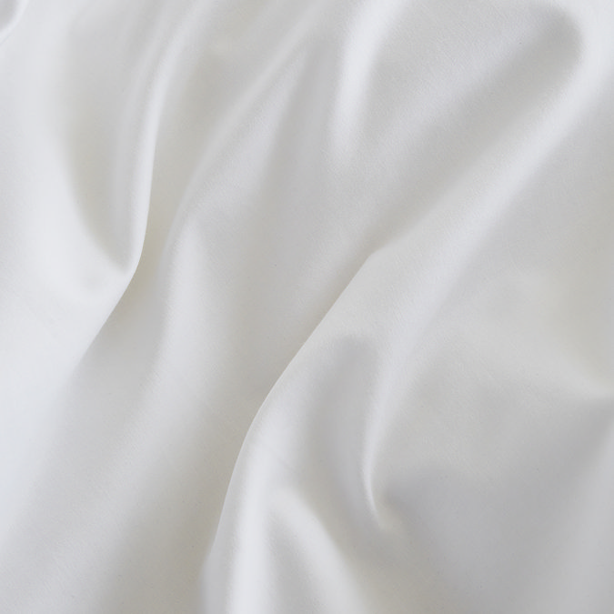 Cotton Sateen 400TC Deep Fitted Sheet - White carousel image