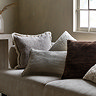 Cove fringe cushion