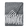 cozy throw charcoal