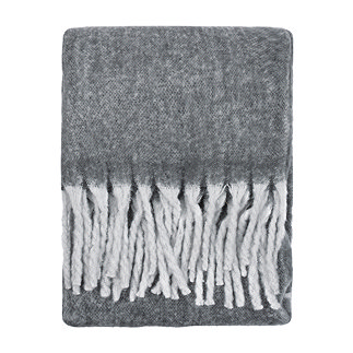 cosy charcoal throw image