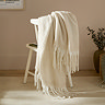 Cozy throw ecru image