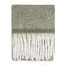 cozy throw green