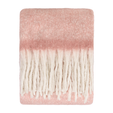 cozy throw pink image