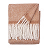 cosy rust throw