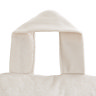 Velvet Cuddle Chair cushion in cream handle image 3