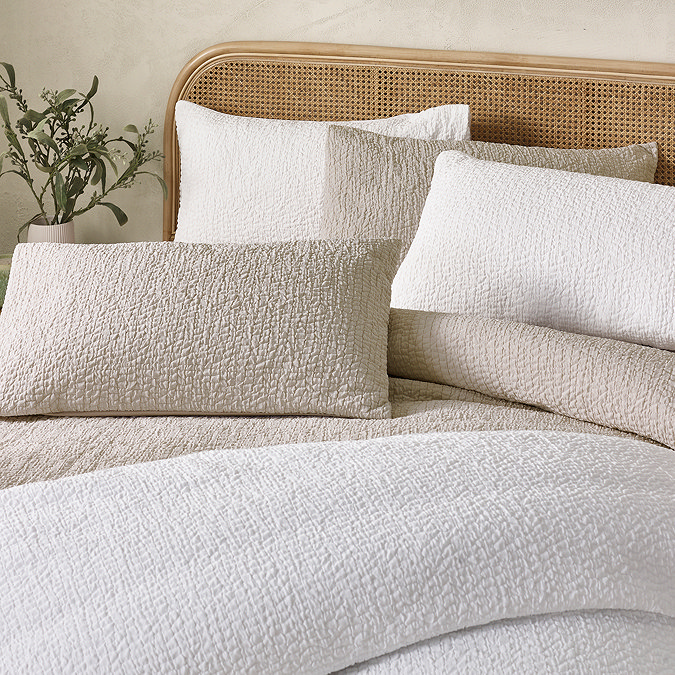 Crinkle Texture Duvet Covers