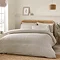 Crinkle Texture Duvet Cover Set Natural