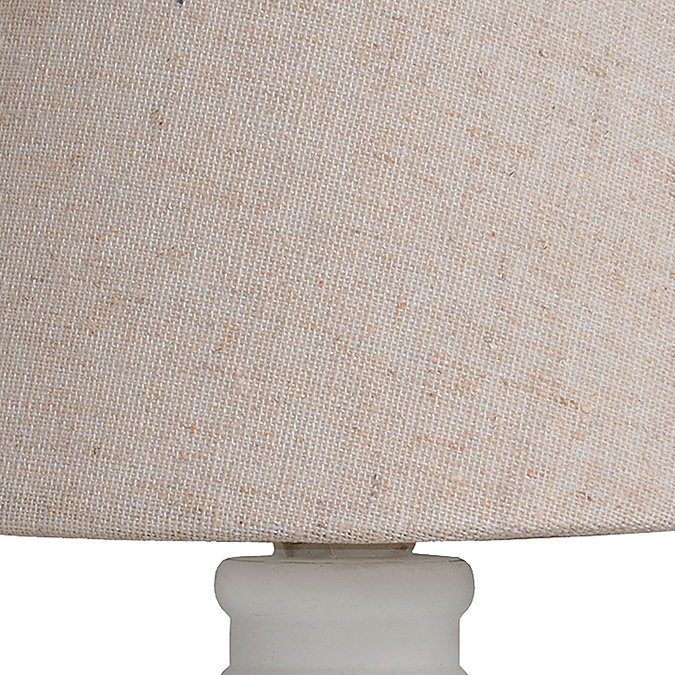 Cyrene Table Lamp Beige & White product image