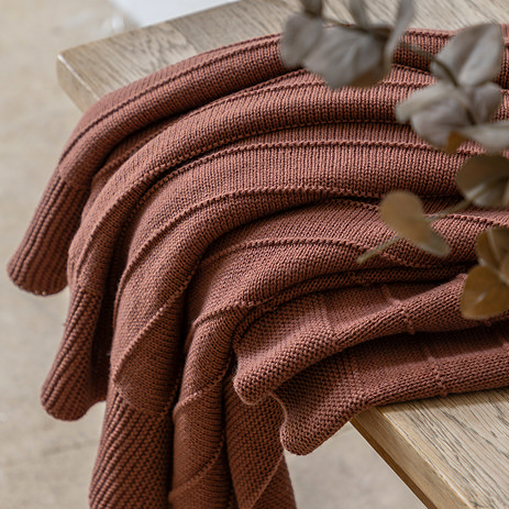 cyrus knit throw