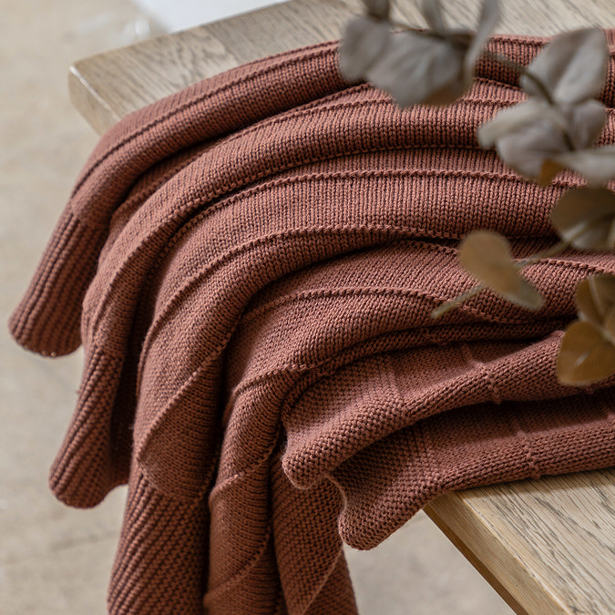 cyrus knit throw