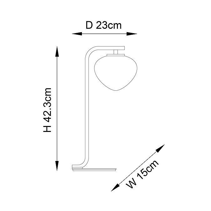 Daisy table lamp image