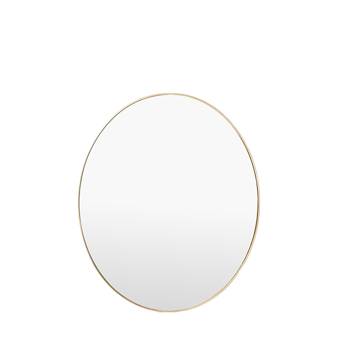 davenport large round wall mirror image
