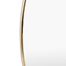 davenport large round wall mirror image