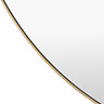 davenport large round wall mirror image