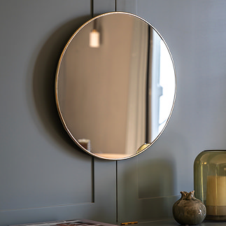 Davenport small round wall mirror image