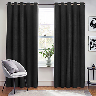 Close up of eyelet curtain image 2