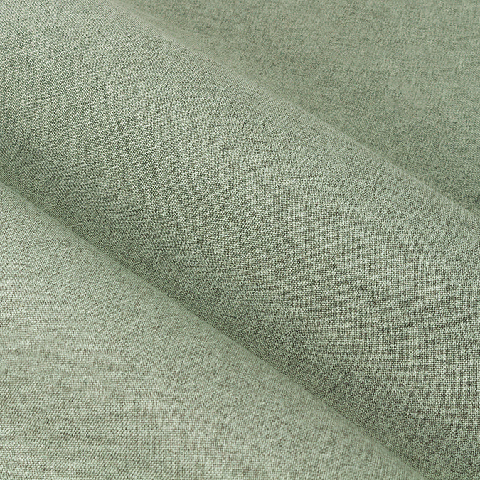 Close up of green curtains texture