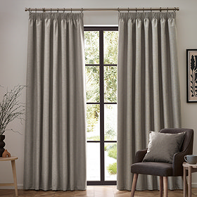 dawn pencil pleat curtains on window image 1