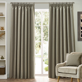 dawn pencil pleat curtains on window image 1